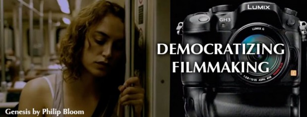 How the Panasonic GH3 Democratizes Filmmaking ORDER GH3 HERE (now shipping!): Amazon • Adorama • BH Photo When I interviewed NoFilmSchool founder Ryan Koo in episode 033, we discussed how the $3500 Canon 5D Mark II...